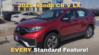 2021 Honda CR-V LX Walkaround Standard Features