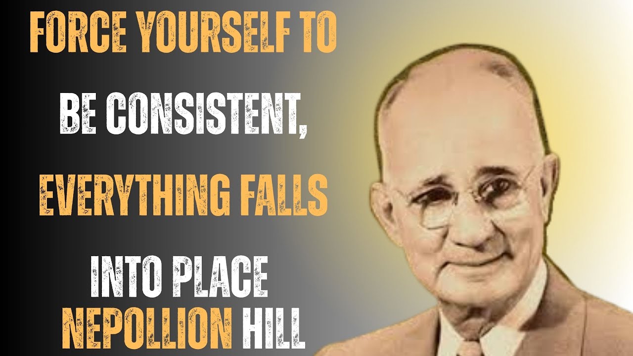Force Yourself to Be Consistent, Everything Falls Into Place | Napoleon Hill