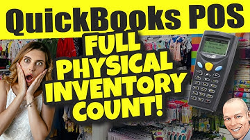 QuickBooks POS: Physical Inventory Count With Inventory Scanner