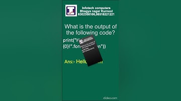 27 python Quiz  Infotech Computers Bhagyanagar Kurnool 6302358106, 08518221221 #CodeQuiz#ShortsQuiz