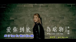 Download lagu 愛你到底為啥物 AI LI TAO TE WUI SIA MI - 郭婷筠 GUO TING YUN (HOKIAN) KARAOKE