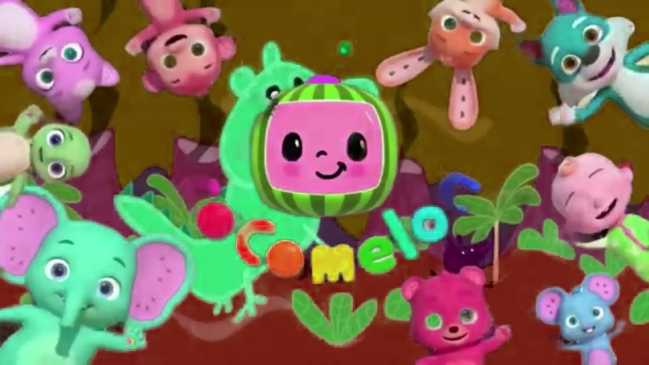 Cocomelon In Peppa! Run From The Dinosaur ! IntroLogo Effects sponsored by Gamavision Csupo Effects