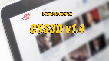 Verge3D plugin:css3d v1.4 release