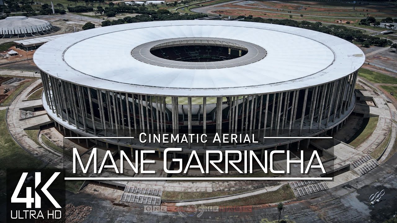 【4K】🇧🇷 Estadio Nacional de Brasilia Mané Garrincha from Above 🔥 BRAZIL 2022 🔥Cinematic Drone Film™