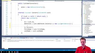 Building a REST API in NET Core | S3P74 | Fixing Error in CustomerConverter from BO to Entity