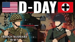 D-DAY WW2 NORMANDY Invasion | Trench Warfare WW1