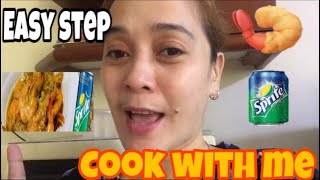How to cook shrimp w/sprite|easy step for beginner-Janett Ramos