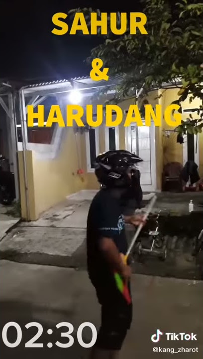 Harudang harudang sahur