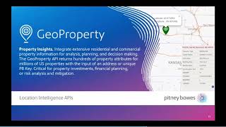 Pitney Bowes GeoProperty