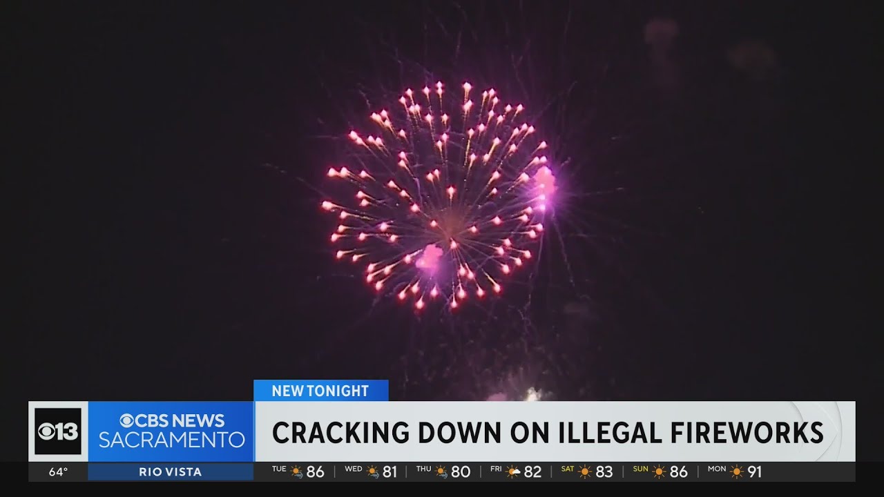 Sacramento firefighters crack down on illegal fireworks - YouTube