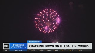 Sacramento firefighters crack down on illegal fireworks