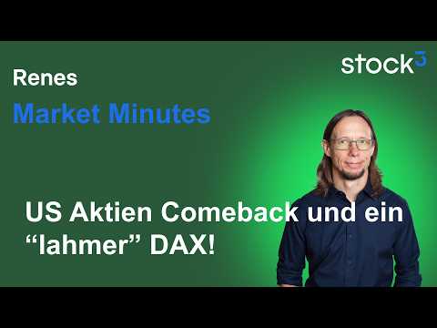 Rene's Market Minutes - AI Comeback! German Automakers and a "sluggish" DAX
