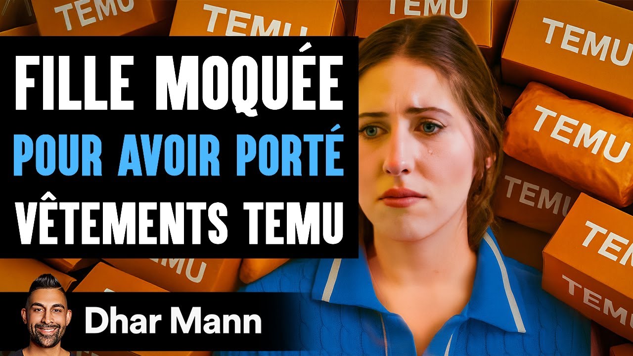 Une Fille Moquée POUR AVOIR PORTÉ Des Vêtements Temu | Dhar Mann Studios