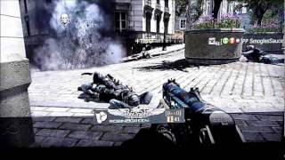 Call of Duty Moder Warfare 3 Throwing knife hit a random guy in killcam