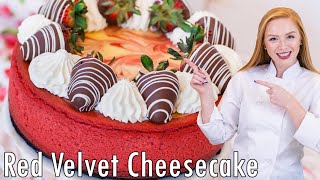 Full recipe here:
https://tatyanaseverydayfood.com/recipe-items/red-velvet-brownie-cheesecake/
rich, creamy and velvety smooth 'red velvet cheesecake' made w...