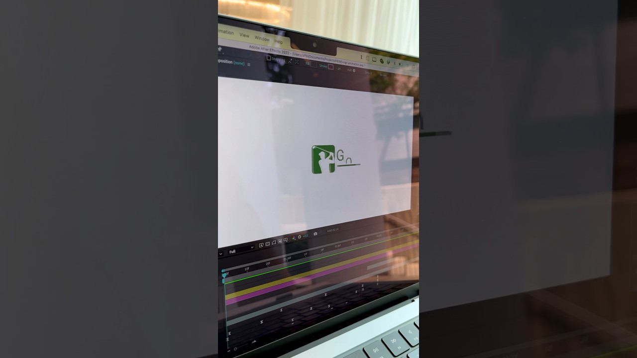 Golf logo animation by Vladypix 