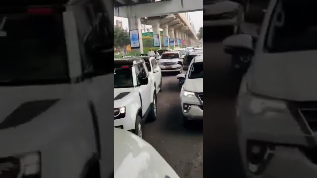 Pankaj Singh MLA Son of Rajnath Singh Kafila | 