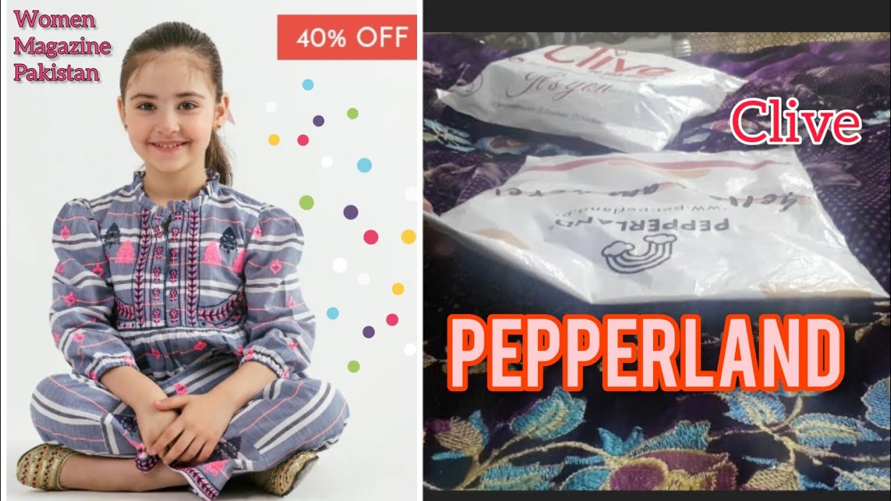 Unboxing of Pepperland & Clive Shopping, 40% off Sale, kids shopping