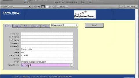 FileMaker Tutorial - 094 - Ranges