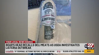 Over 200,000 pounds of Boar's Head Deli meats, liverwurst recalled due to possible Listeria contamin thumbnail