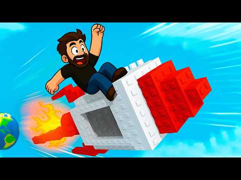 Construí EL COHETE más RAPIDO de todo Roblox en Build a Rocketship