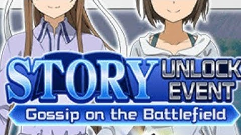 Sword Art Online Memory Defrag [ "Gossip on the Battlefield"]story