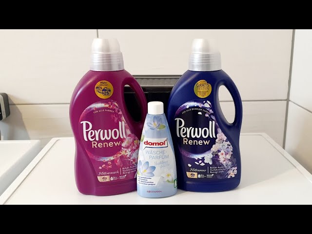 Ep.47 Laundry day with perwoll flower series and wash perfume