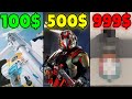 TOP 10 MOST Expensive Skins SOLD On The NEW Marketplace - Rainbow Six Siege