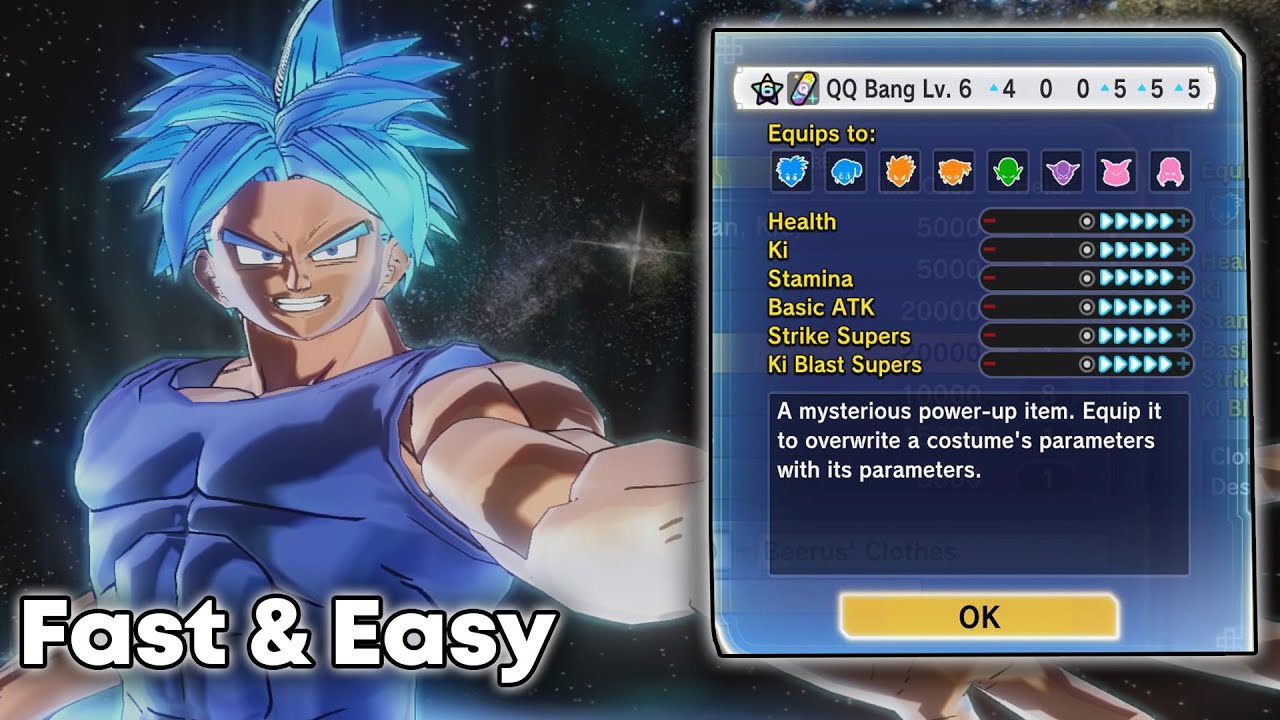 How To Make The Best Qq Bang In Xenoverse 2 How To Make The BEST 6 STAR QQ Bangs in Dragon Ball Xenoverse 2 Quick
