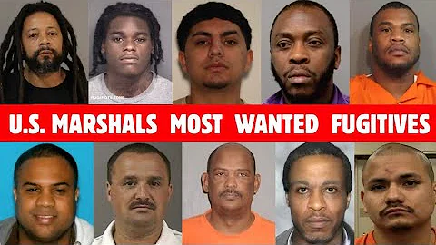25 Most Wanted Fugitives By The U.S. Marshals 2025