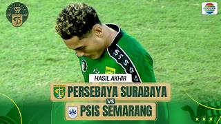 Hasil Akhir - Persebaya Surabaya vs PSIS Semarang | Persebaya 99TH Anniversary Game