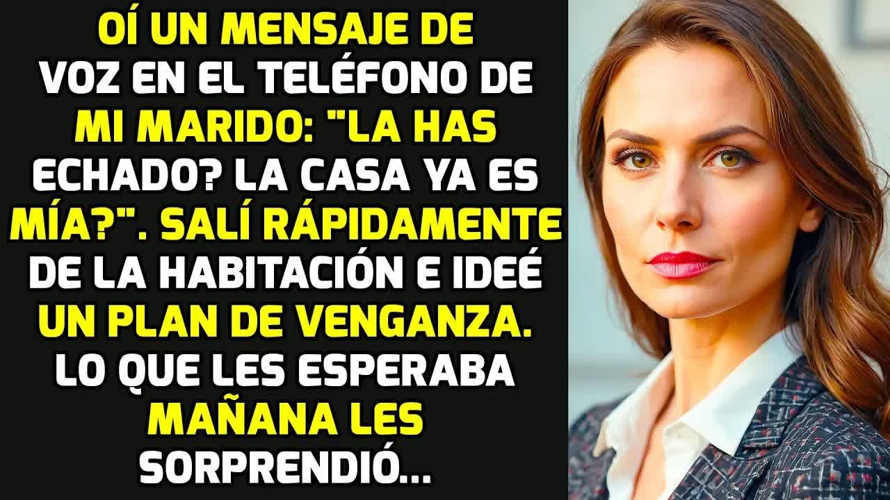 Oí Un Mensaje De Voz En El Teléfono De Mi Marido: 