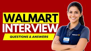 Most Common Walmart Interview Questions and Answers for 2026 | Walmart Interview for freshers
