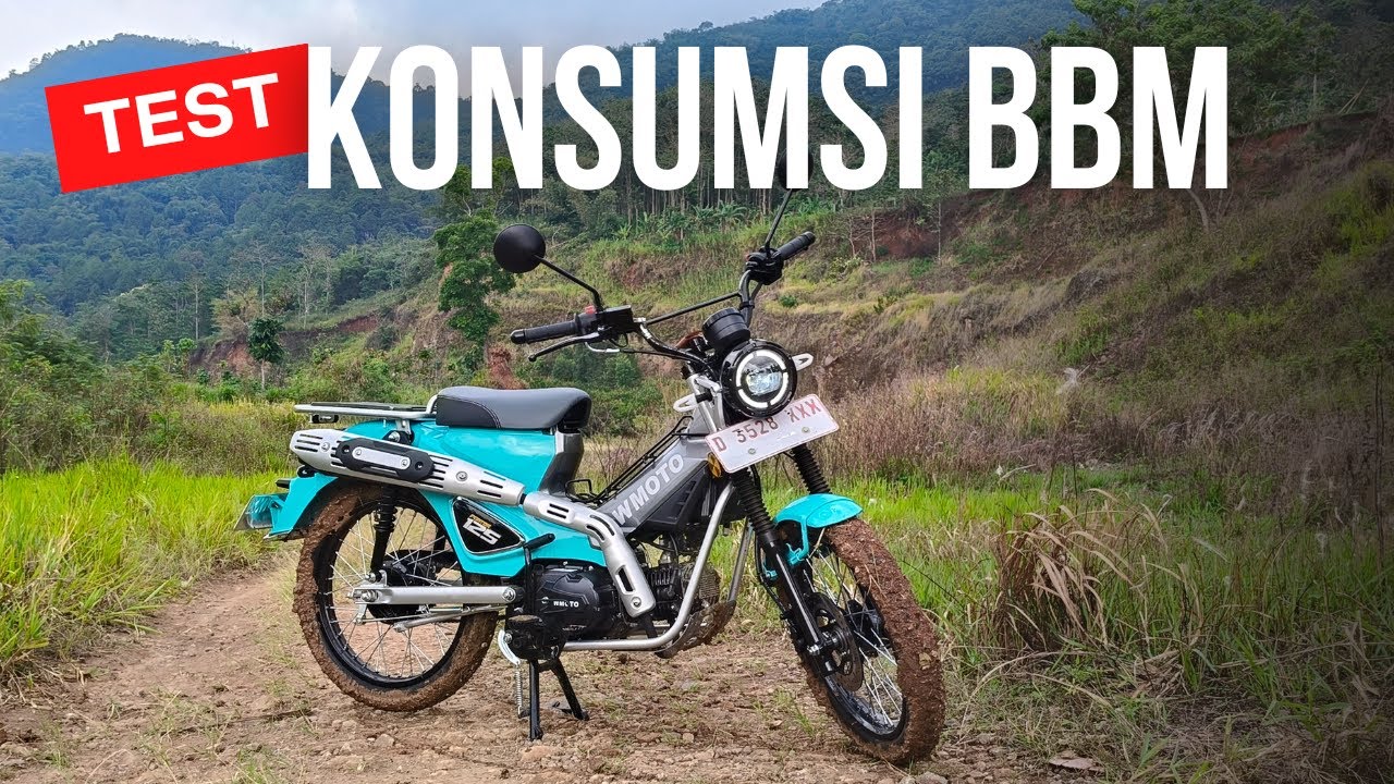 TEST KONSUMSI BBM WMOTO PORTER 125!!!