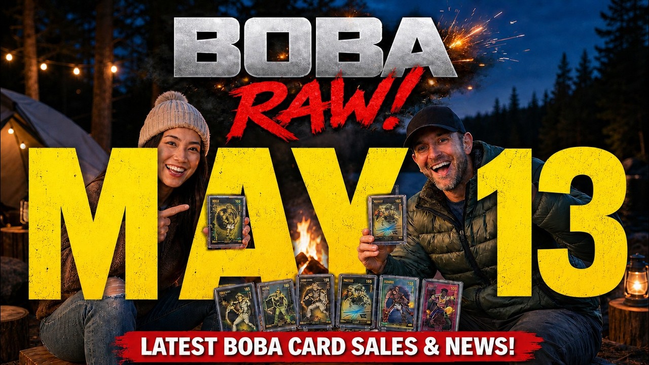 Tecmo Hobby Presale Down Tecmo Double Mega Up On BOBA Raw 13 May 2026