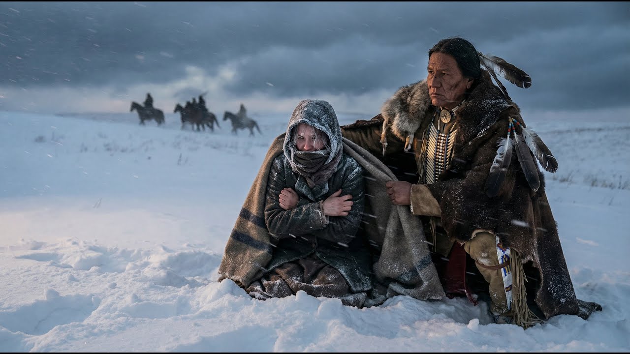 They Left Her to Die in the Storm — But a Lakota Warrior Knelt Where Others Rode Past| Lakota
