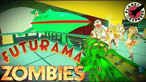 This FUTURAMA Zombies Map is Wild... | BIBLE ENDING | BLACK OPS 3 CUSTOM MAP | (No Commentary)