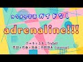 【生演奏カラオケ/ガイド無】TrySail「adrenaline!!!」