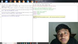 PEMROGRAMAN APLIKASI PYTHON MENGGUNAKAN TIPE DATA STRING