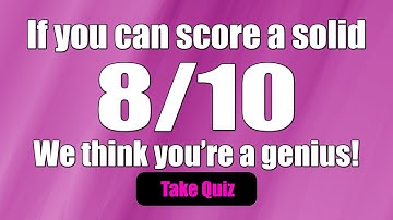 Test Your Trivia Knowledge: Fun Quiz with Surprising Answers!