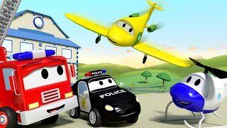 Patrullauto - Lennuk Penny on meeskonna uus liige - Autode ja Veokite multikas lastele 🚓 🚒