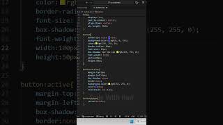 Styling HTML Button Using CSS || Code With Hari || #coding #frontendcourse #webdevelopment