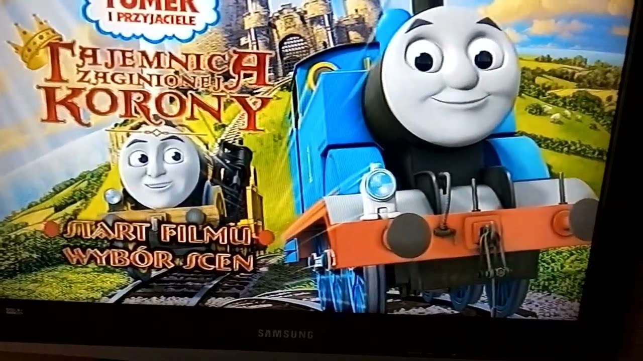 Thomas and friends dvd menu 2022: King of the railway (Polish viesion)