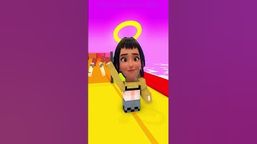 Zoey and Mystery Heaven and Hell Run Challenge MINECRAFT - ANIMATION #minecraftanimation #animation