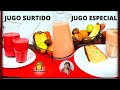 JUGO ESPECIAL Y JUGO SURTIDO PERUANO SALUDABLE  NUTRITIVO/ FACÍL  RAPIDO/ DELICIAS CUSQUEÑAS PERÚ