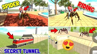 Secret Train Station+Tunnel in Indian Bikes Driving 3D 😱🔥|| Spider Cheat Code 😍|| Harsh in Game screenshot 5