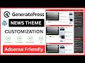 News Website with GeneratePress & GenerateBlocks 🚀 Complete Customization Guide (Hindi)