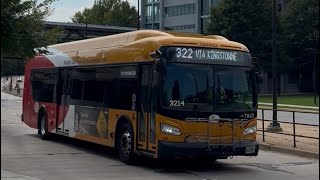 Fairfax Connector 2021 New Flyer XD40 7847 On Route 322