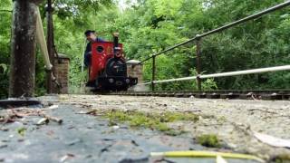 Janet bij de coate water railway.