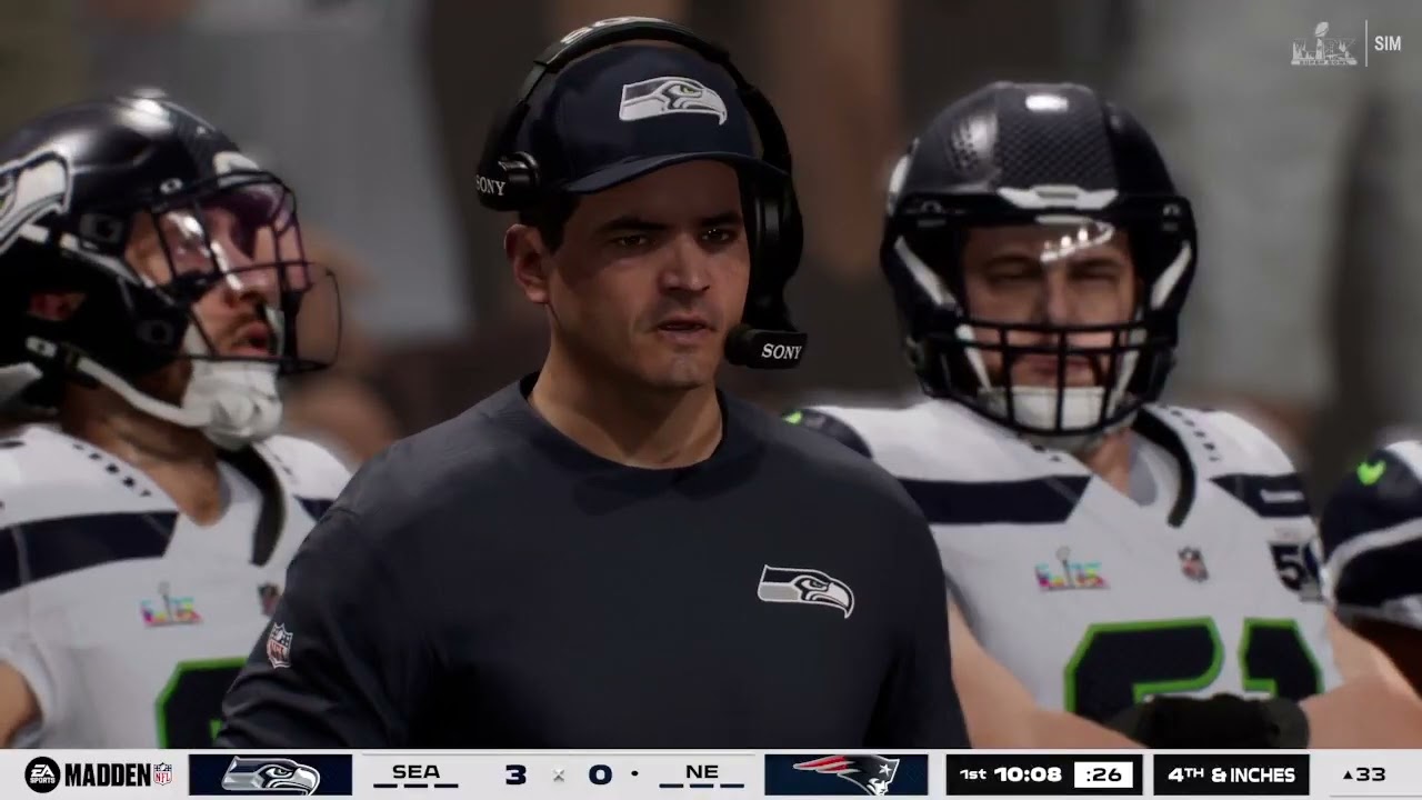 Seattle Seahawks vs. New England Patriots | Super Bowl LX Full Game Sim | Madden NFL 26